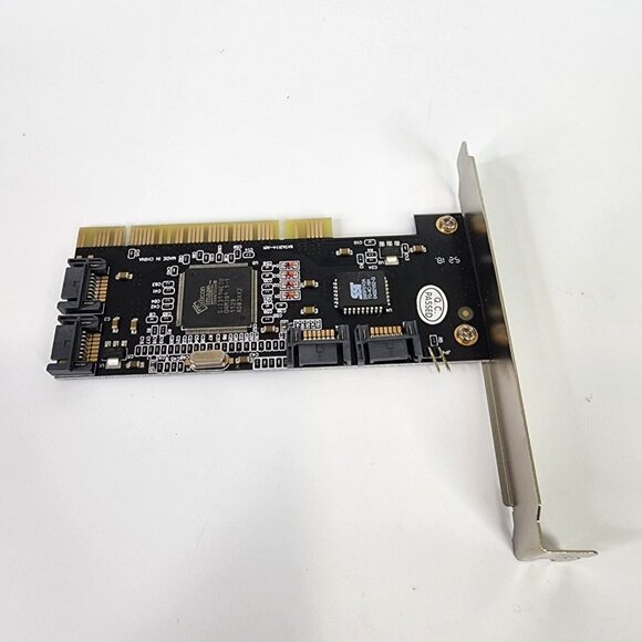 Silicon Image Si-I3114CTU Q4M399.1-1 1126 AD03AX2 4-Port PCI Card SATA3114-A01 - Picture 4 of 6
